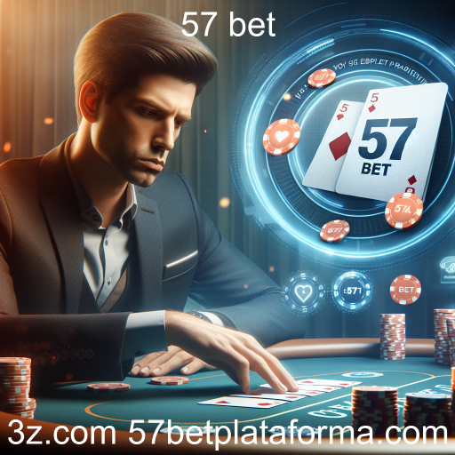 A Emoção do Poker Online no 57 Bet